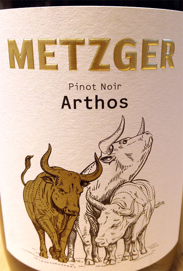 Metzger Pinot Noir Arthos 2015 MAGNUM - Rarität