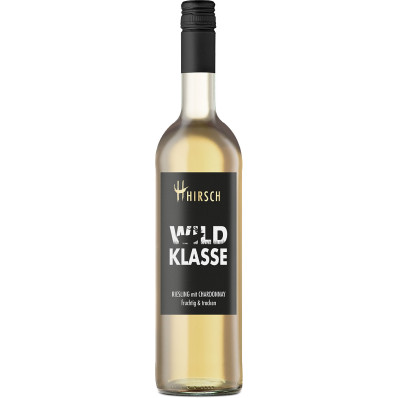 Christian Hirsch Wildklasse Riesling mit Chardonnay fruchtig und trocken