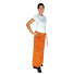 Bistro Schürze Fine Cord - Orange